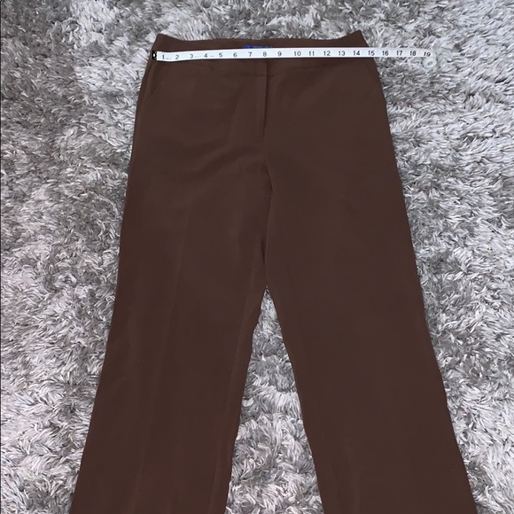 Karyn j.H. Collectibles petite brown career pants - Picture 1 of 8